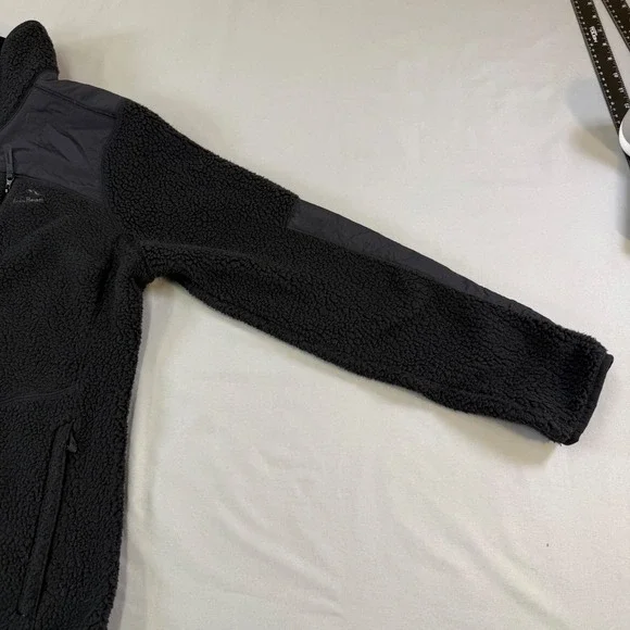 L.L.Bean‎ Gray Fleece Full Zip Jacket women's Polartec LRG. Comfort, sporty warm - Picture 7 of 16